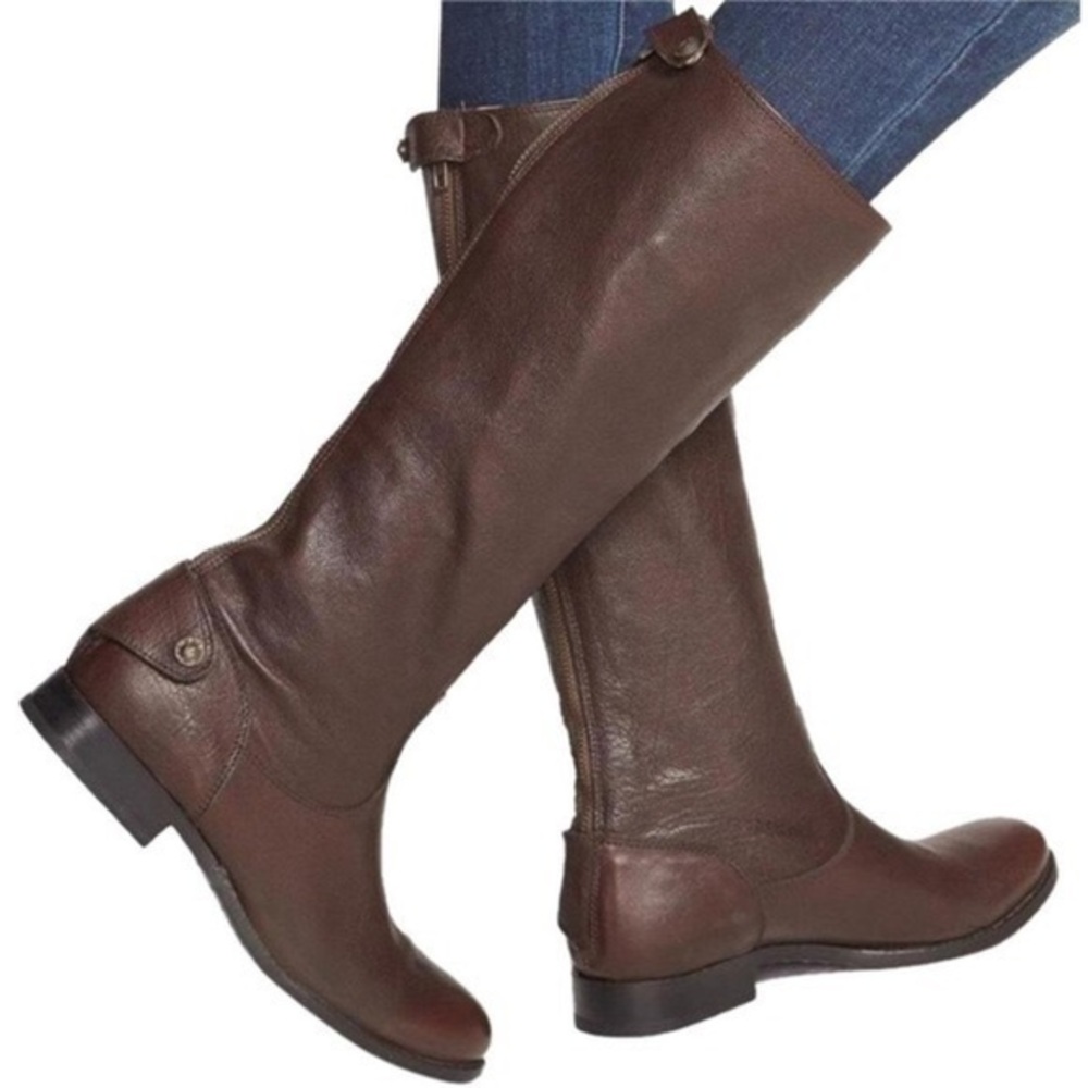 Frye Melissa Button Back Zip Boots